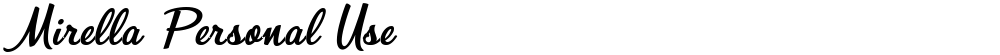 Mirella Personal Use