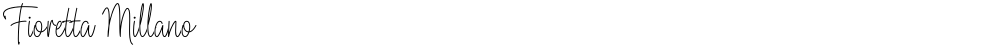 Fioretta Millano