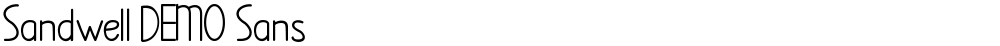 Sandwell DEMO Sans