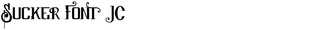 Sucker Font JC
