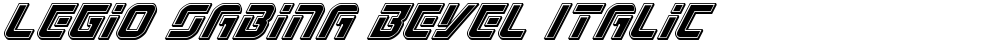 Legio Sabina Bevel Italic