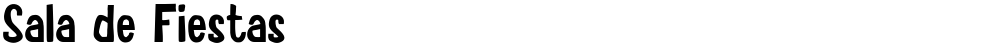Sala de Fiestas