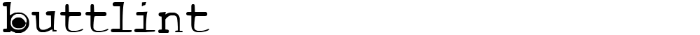 buttlint