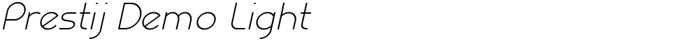 Prestij Demo Light