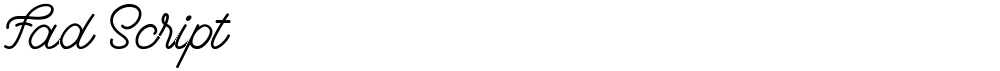 Fad Script