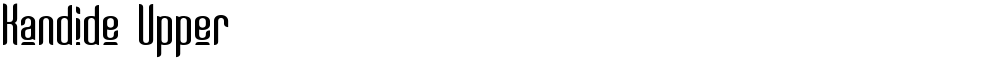 Kandide Upper