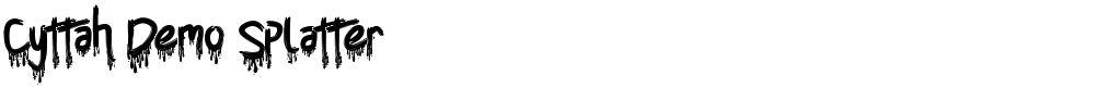 Cyttah Demo Splatter