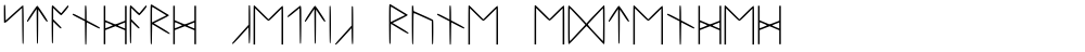 Standard Celtic Rune Extended