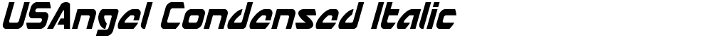 USAngel Condensed Italic