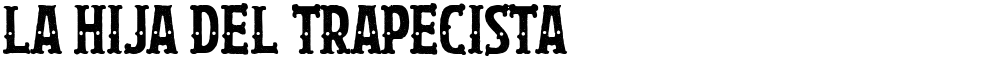 La Hija del Trapecista