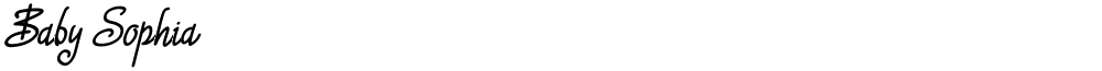 Baby Sophia