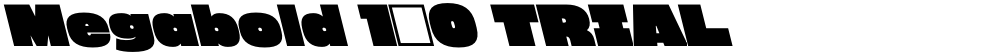 Megabold 1.0 TRIAL