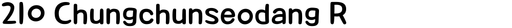 210 Chungchunseodang R