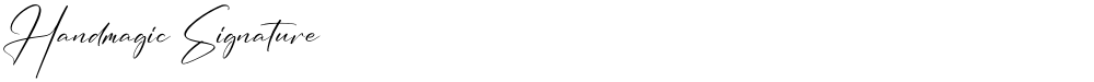 Handmagic Signature