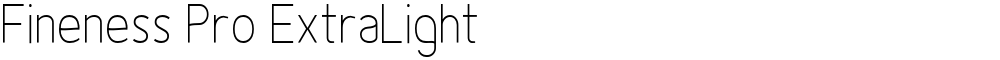 Fineness Pro ExtraLight