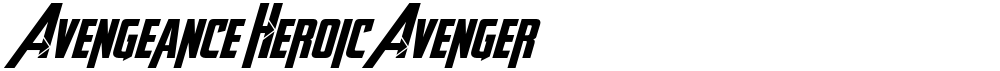 Avengeance Heroic Avenger