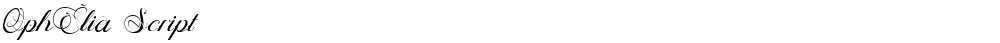 OphÈlia Script