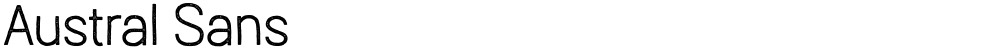 Austral Sans