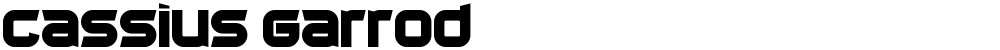 Cassius Garrod
