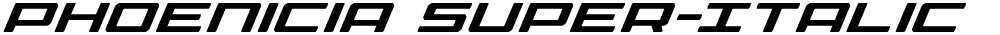 Phoenicia Super-Italic