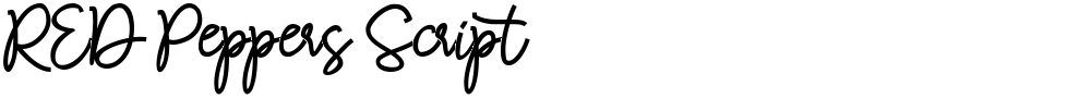 RED Peppers Script