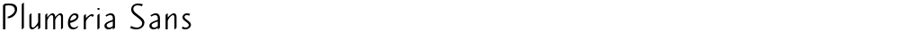 Plumeria Sans