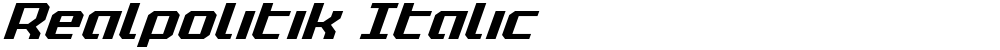 Realpolitik Italic