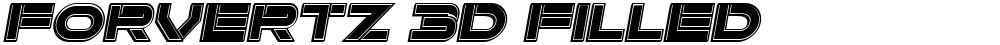 Forvertz 3D Filled
