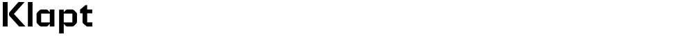 Klapt