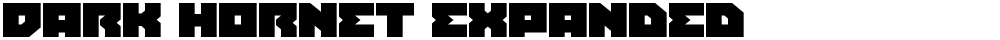 Dark Hornet Expanded