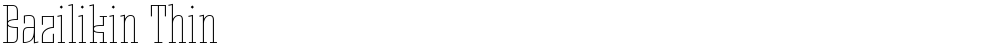 Bazilikin Thin