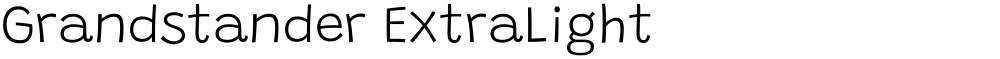 Grandstander ExtraLight