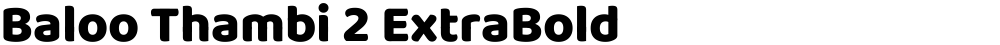 Baloo Thambi 2 ExtraBold