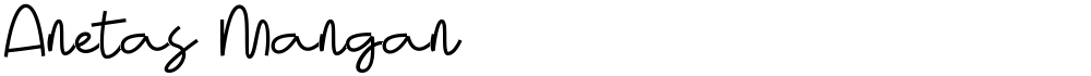 Anetas Mangan