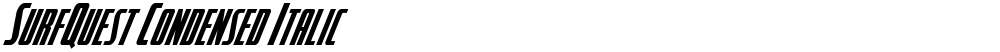 SurfQuest Condensed Italic