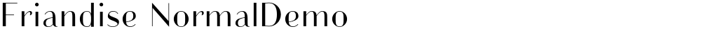 Friandise NormalDemo