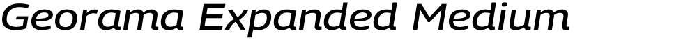 Georama Expanded Medium