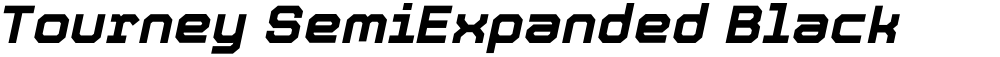 Tourney SemiExpanded Black