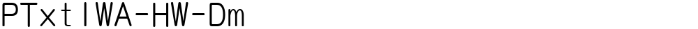 PTxtIWA-HW-Dm