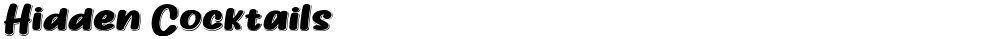 Hidden Cocktails