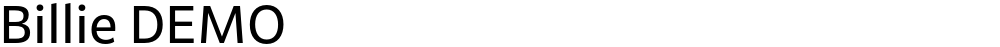 Billie DEMO