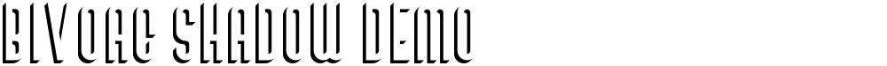 Bivoac Shadow Demo