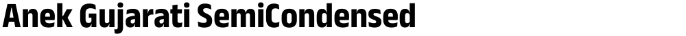 Anek Gujarati SemiCondensed
