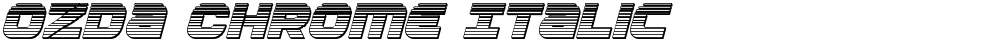 Ozda Chrome Italic