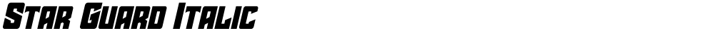 Star Guard Italic