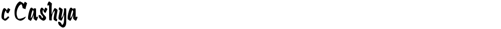 c Cashya