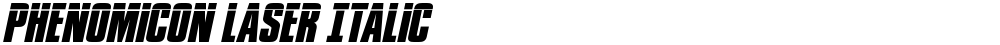 Phenomicon Laser Italic
