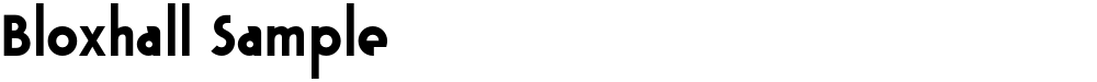 Bloxhall Sample