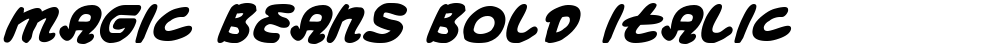 Magic Beans Bold Italic
