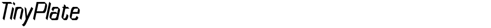TinyPlate
